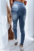 Ciemnoniebieskie spodnie damskie jeansowe TATI