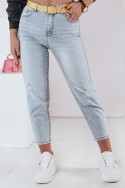 Spodnie damskie jeansowe mom fit JEANMOMENT