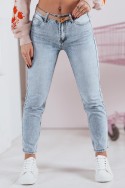 Spodnie damskie jeansowe skinny MODERTIA