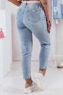 Spodnie damskie jeansowe skinny BLUEFLAIR