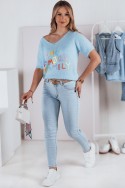 Spodnie damskie jeansowe skinny ELASTICON