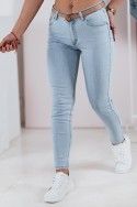 Spodnie damskie jeansowe skinny ELASTICON