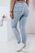 Spodnie damskie jeansowe skinny ELASTICON