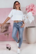 Spodnie damskie jeansowe skinny FITTREND