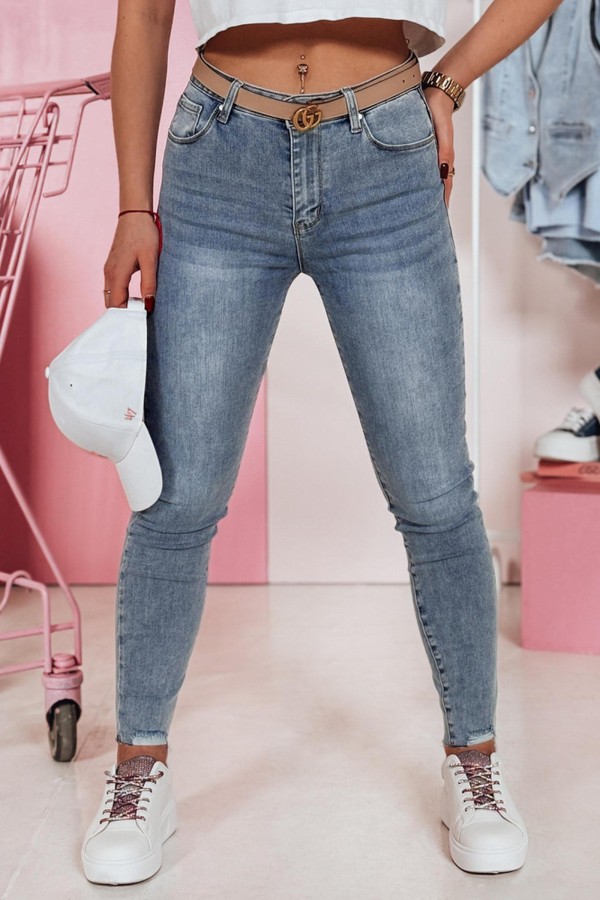 Spodnie damskie jeanskowe skinny SKINLENA