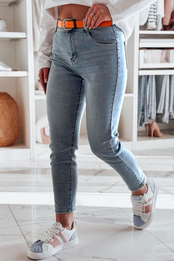 Spodnie damskie jeansowe slim fit FITONIC...