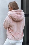 Różowa kurtka damska oversize FRESCO