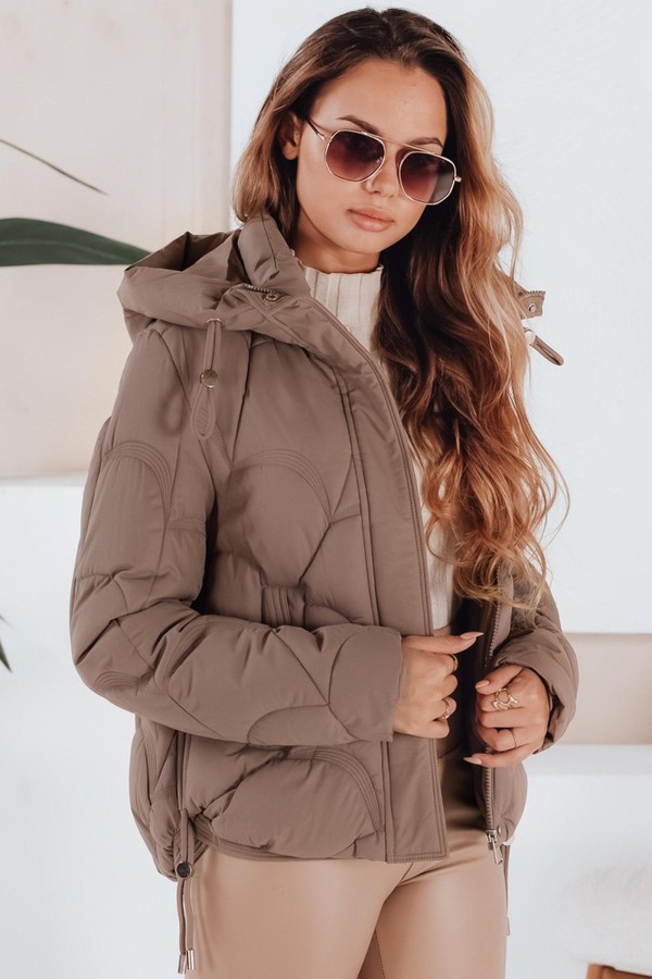 Kurtka damska zimowa LOVEWARM krótka pikowana z...