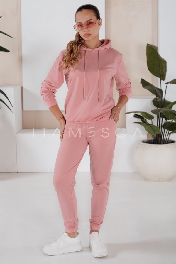 Komplet damski dresowy MIGEL różowy