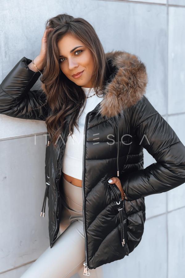 Kurtka zimowa damska INDIGO STAR czarna