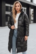 Kurtka damska zimowa oversize czarna