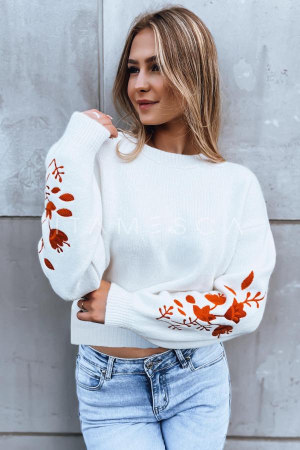 Sweter damski LYRA biały