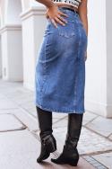Spódnica jeansowa TORI niebieska