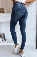 Spodnie damskie jeansowe DIVETTI ciemnoniebieskie