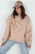 Bluza damska oversize BOWLOOP beżowa