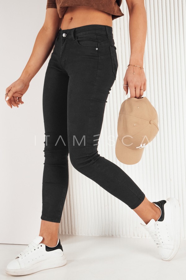 Spodnie damskie jeansowe LODGE czarne