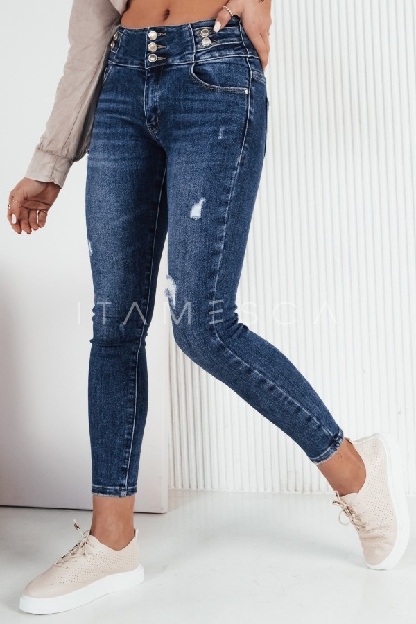 Spodnie damskie jeansowe AVILA niebieskie