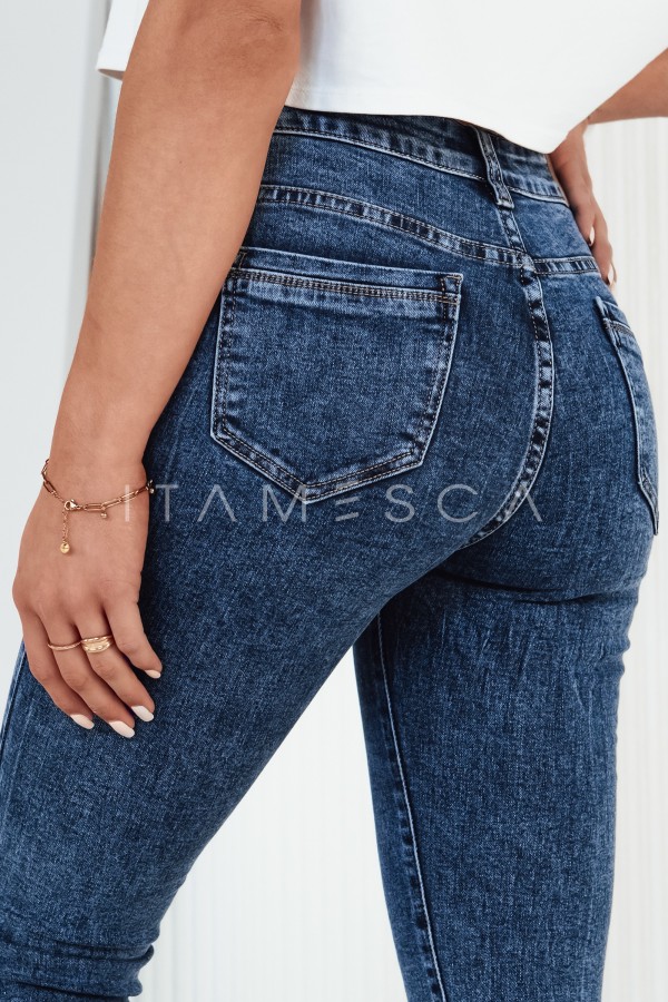 Spodnie damskie jeansowe COULET niebieskie