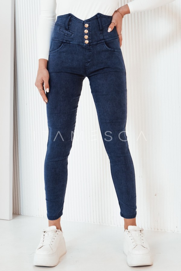 Spodnie damskie jeansowe GINAS niebieskie