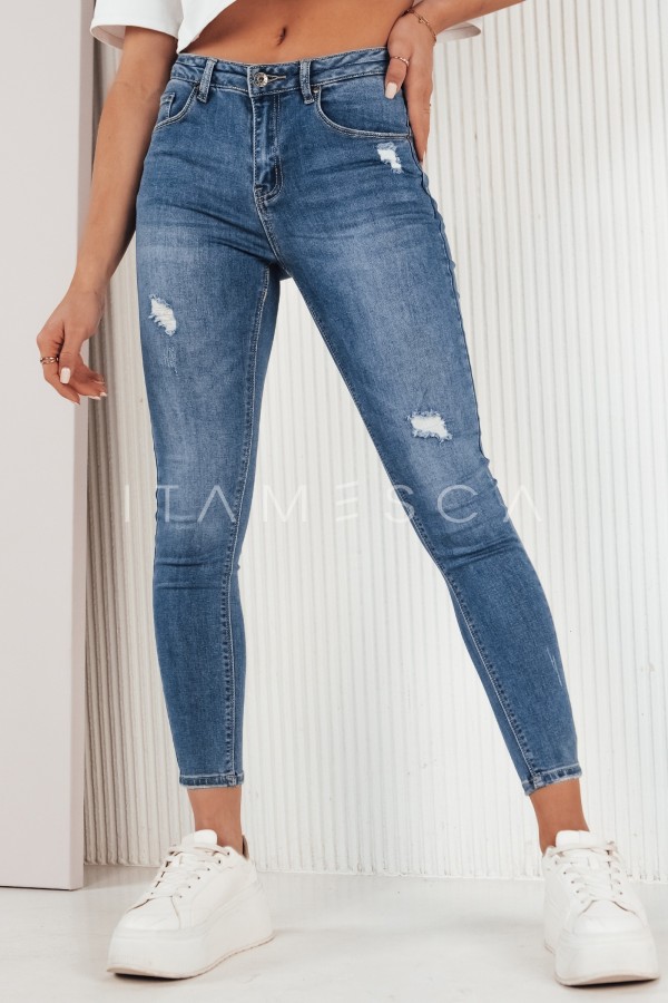 Spodnie damskie jeansowe MOURET niebieskie