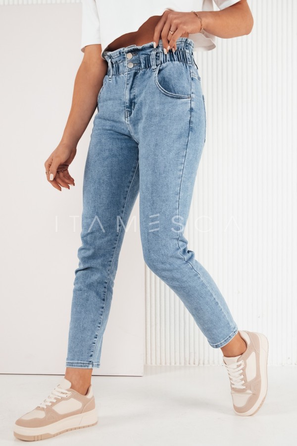 Spodnie damskie jeansowe COSTIER jasnoniebieskie