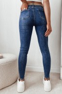 Spodnie damskie jeansowe NAVY niebieskie