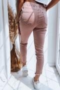 Różowe spodnie typu casual MIKI